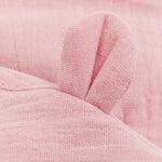 Huttelihut Muslin Zomerhoedje met Oortjes – Luchtig Babyhoedje – Rose