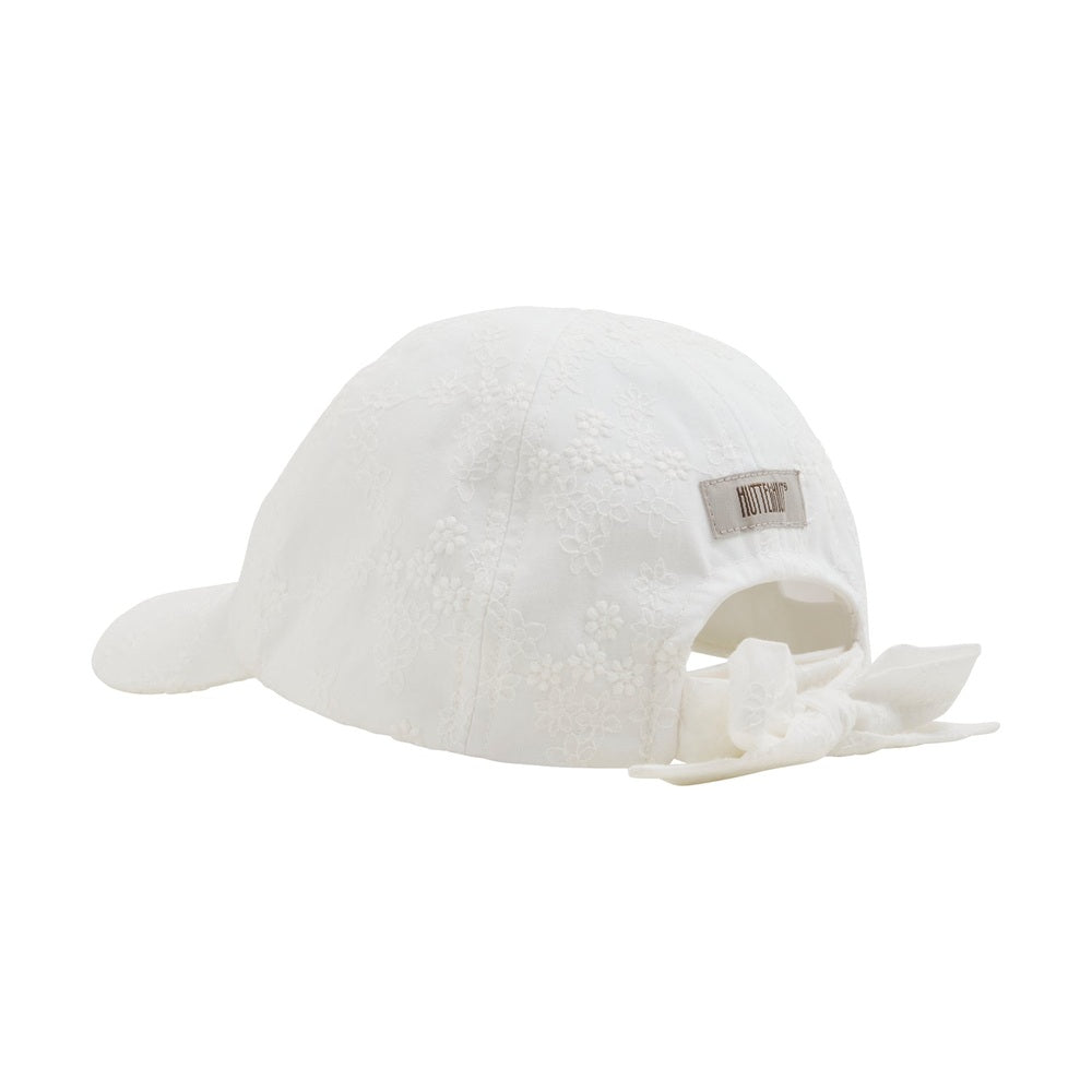 Huttelihut Pet Met Borduursel – Stijlvolle Kinderpet – White