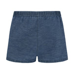 Short Minymo en chambray denim délavé