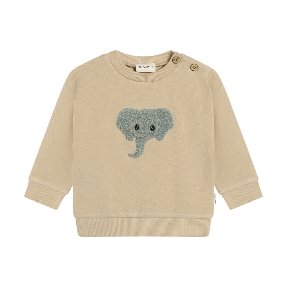 Sweat-shirt à manches longues White Pepper Minymo