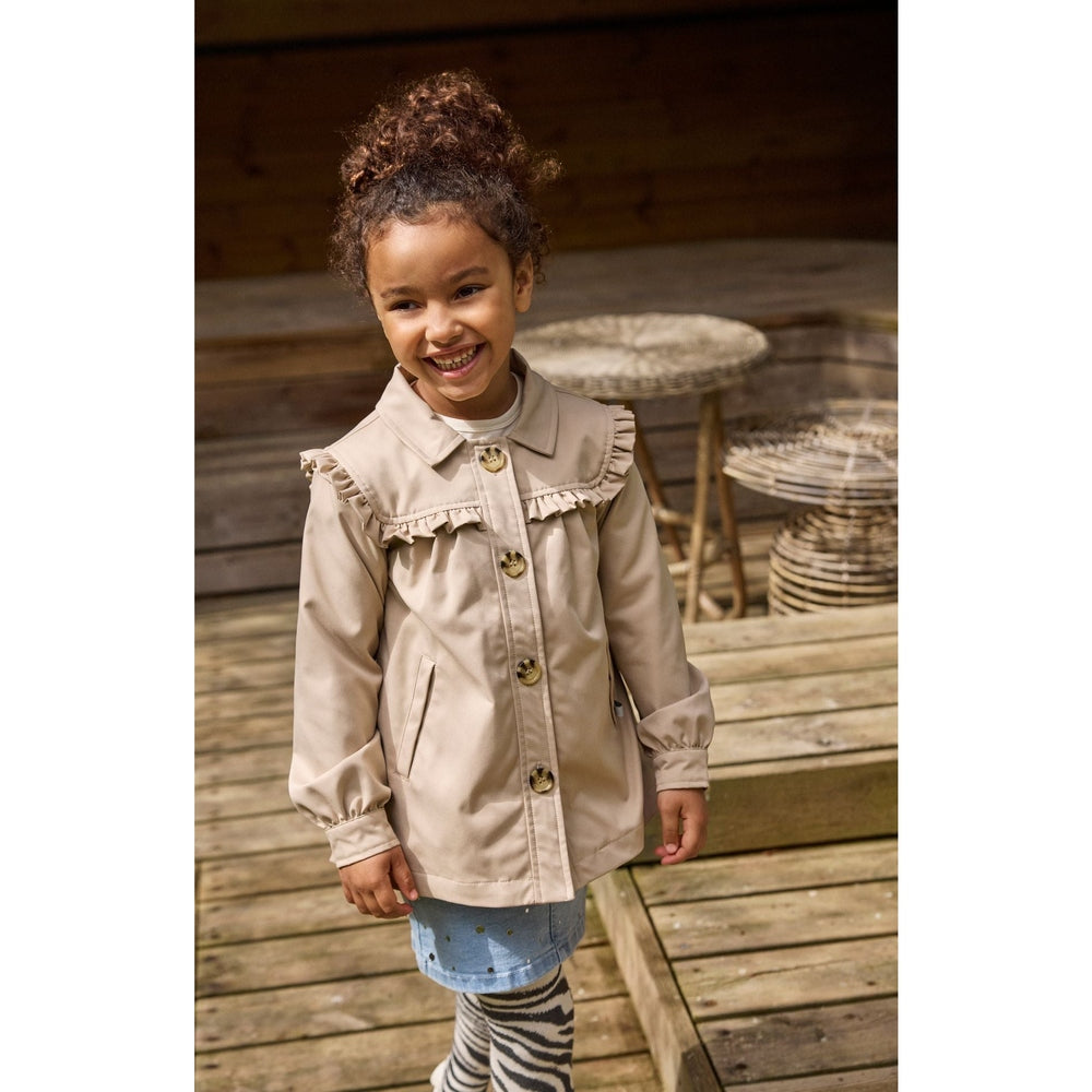Trench-coat Minymo taupe