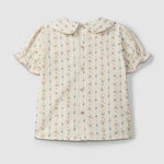Laranjinha Katoenen Blouse Voor Baby's - Sand