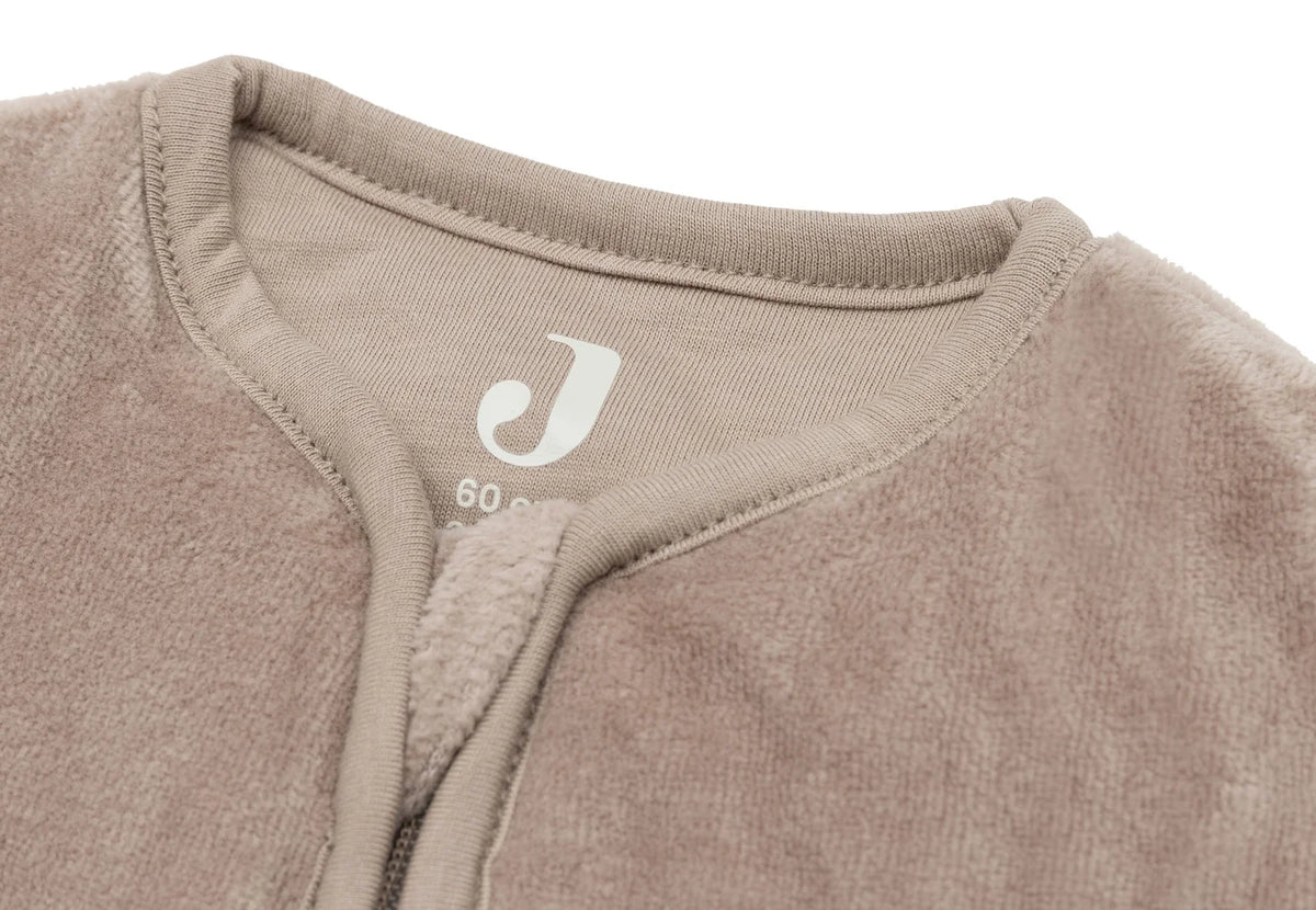 Jollein Baby Slaapzak Met Afritsbare Mouw Rond 60cm Velvet - Milky Coffee