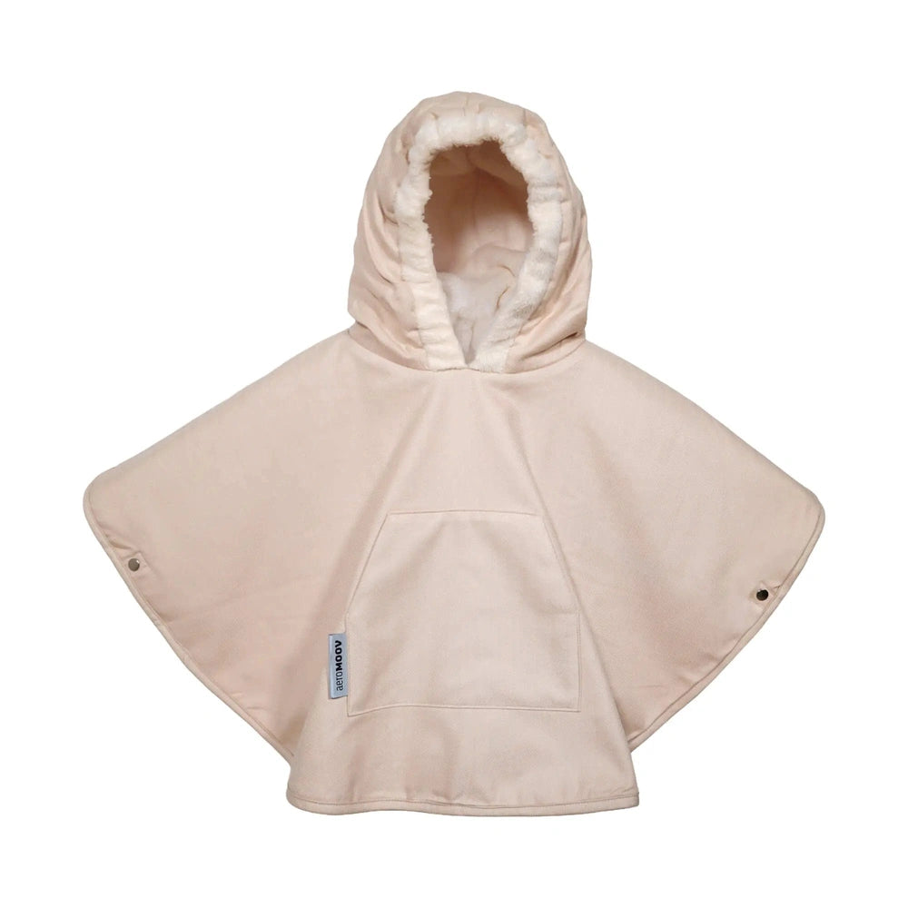 Aeromoov Winterponcho 9-36 maanden - Chevron Cream