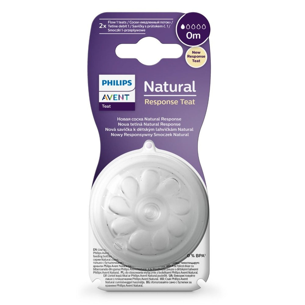 Philips Avent Natural Response Spenen 0m - 2-pack