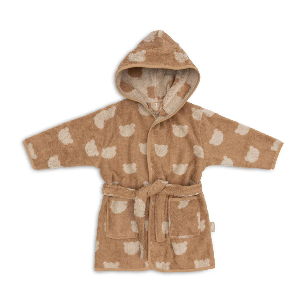 Jollein Badjas Badstof 1-2 jaar Jacquard Teddy Bear