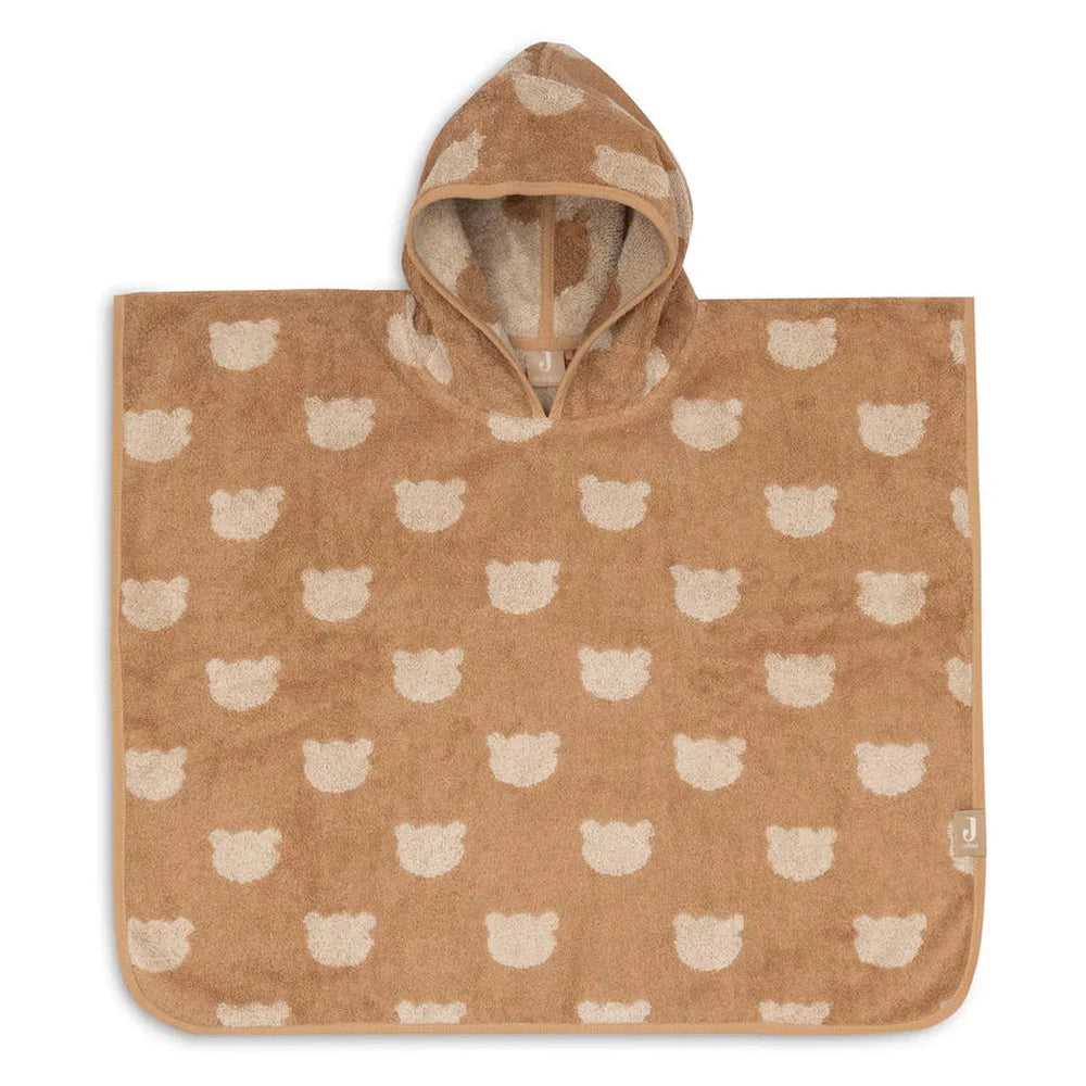 Jollein Badponcho Badstof Jacquard Teddy Bear