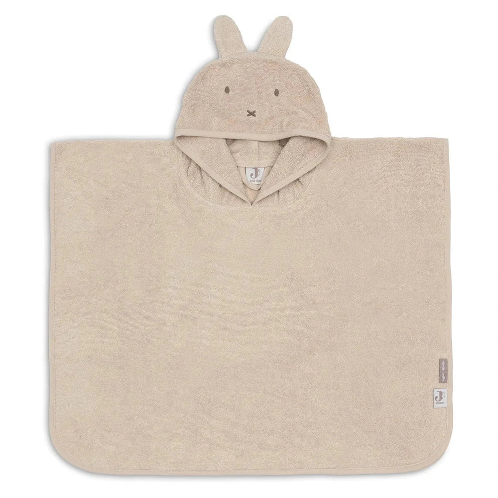 Jollein Badponcho Badstof Miffy Warm Sand