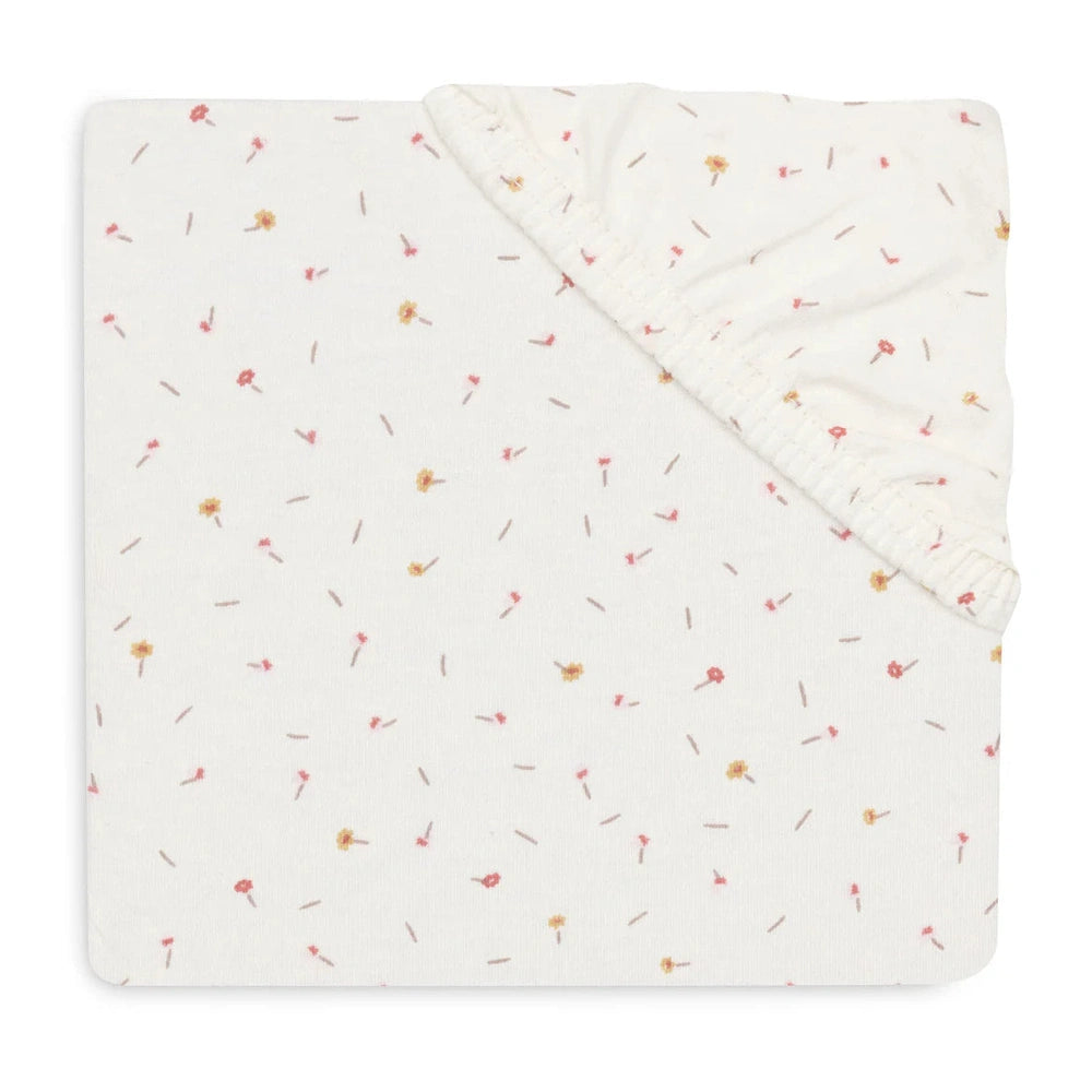 Jollein Hoeslaken Jersey 70/75x140/150cm Pretty