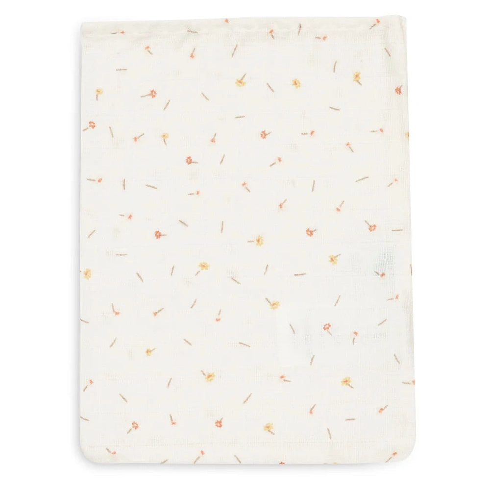Gant de toilette en gaze de coton Jollein 15x20cm Pretty Picnic
