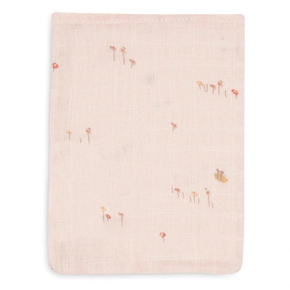 Gant de toilette en mousseline Jollein 15x20cm Pretty Picnic