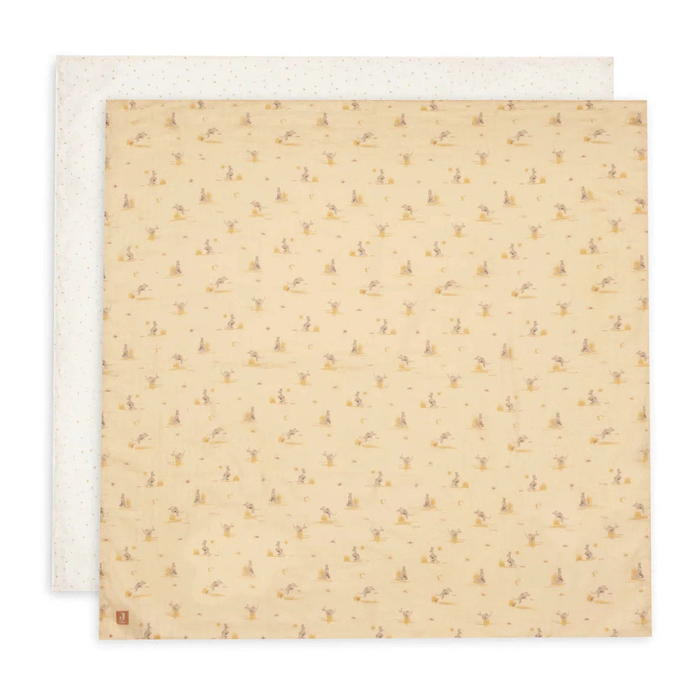 Jollein Hydrofiele Doek Large 115x115cm Kangaroots