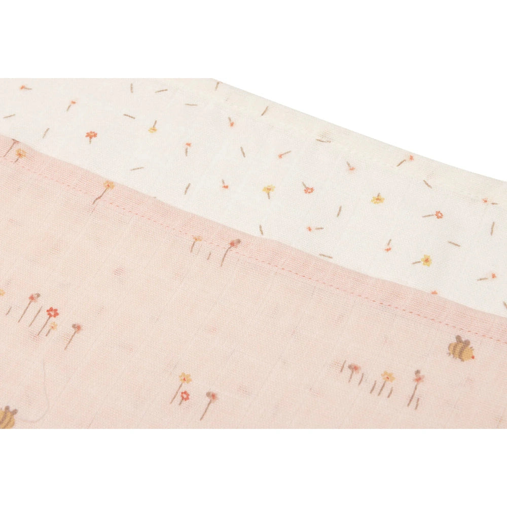Lange en gaze de coton Jollein Small 70x70cm Pretty Picnic