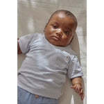 Little Dutch T-shirt korte mouw blauw Baby Blue