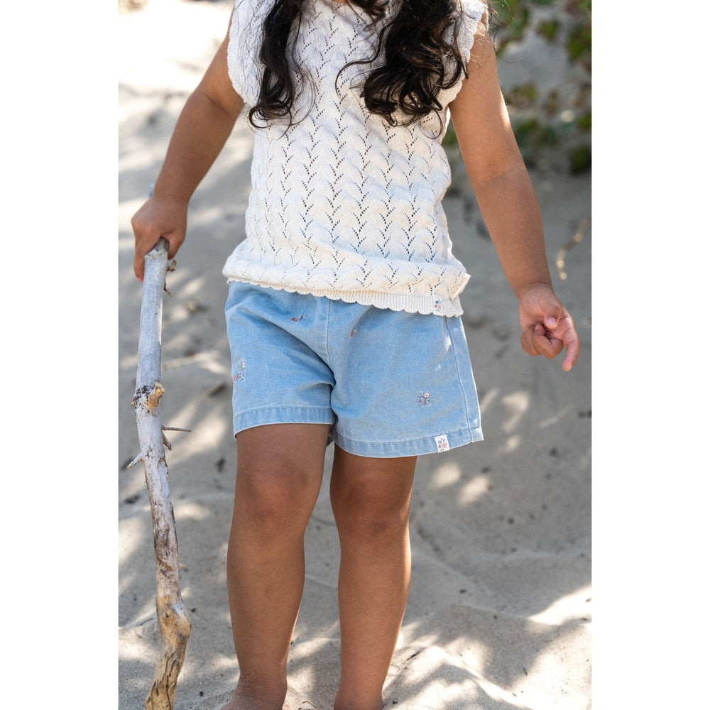 Little Dutch Gebreid Topje Creme