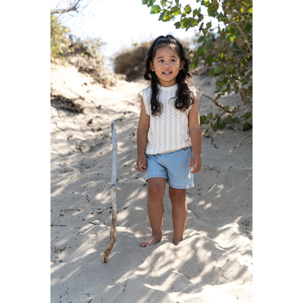 Little Dutch T-shirt Korte Mouw Crème