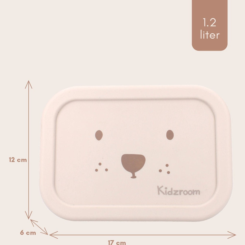 Kidzroom Lunchbox Beary Excited - Beige