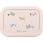 Kidzroom Lunchbox Small Talk Vliegtuigen - Beige