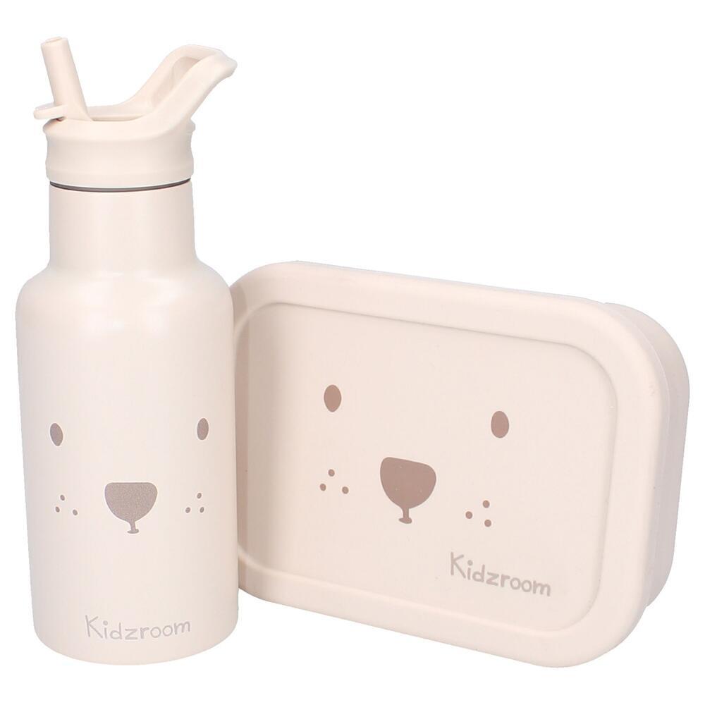 Kidzroom Drinkfles Beary Excited - Beige