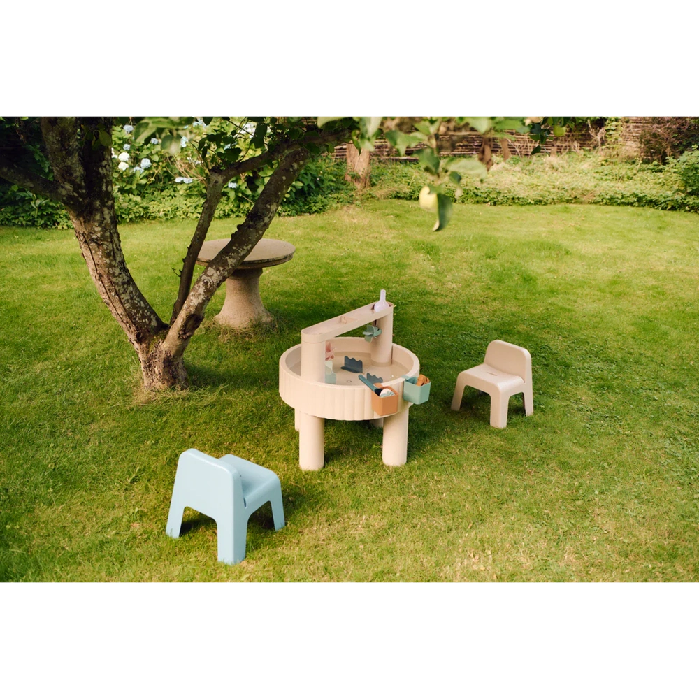 Liewood SEPP table de jeu multifonction – table d’eau et table à sable – beige – +3 ans