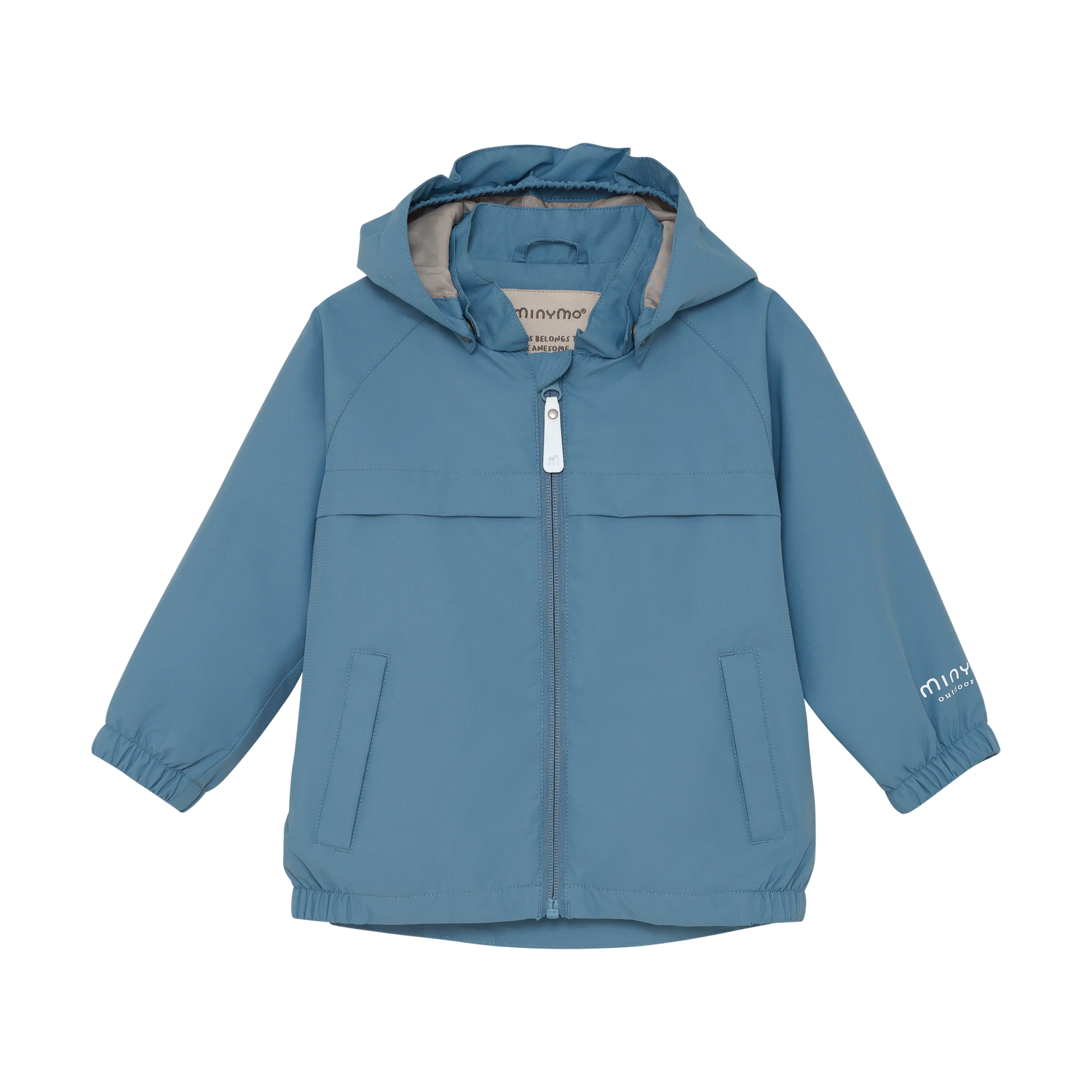 Minymo Jas Effen Blue Shadow