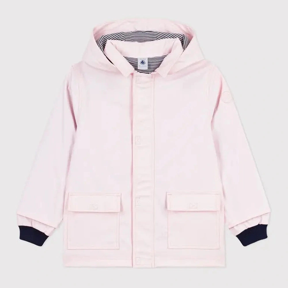 Petit Bateau | Imperméable rose pour enfants