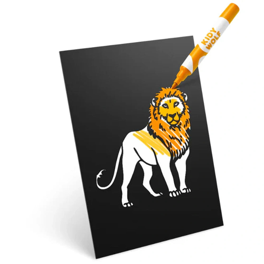 Kidywolf Kidyneon Knutselpakket Wanddecoratie - Dieren
