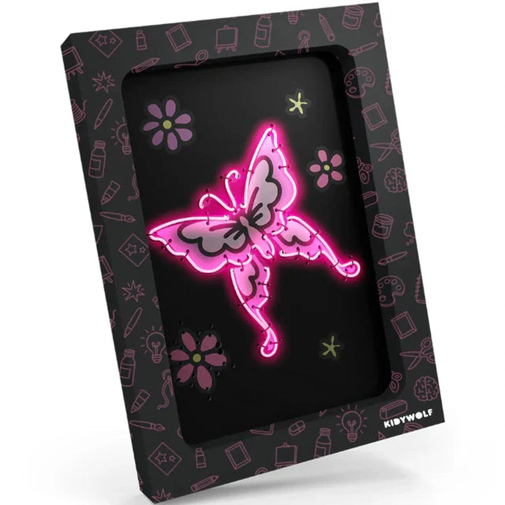 Kidywolf Kidyneon Knutselpakket Wanddecoratie - Fantasie