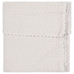 Koeka Wiegdeken 75x100cm - Lace Elba - Stone