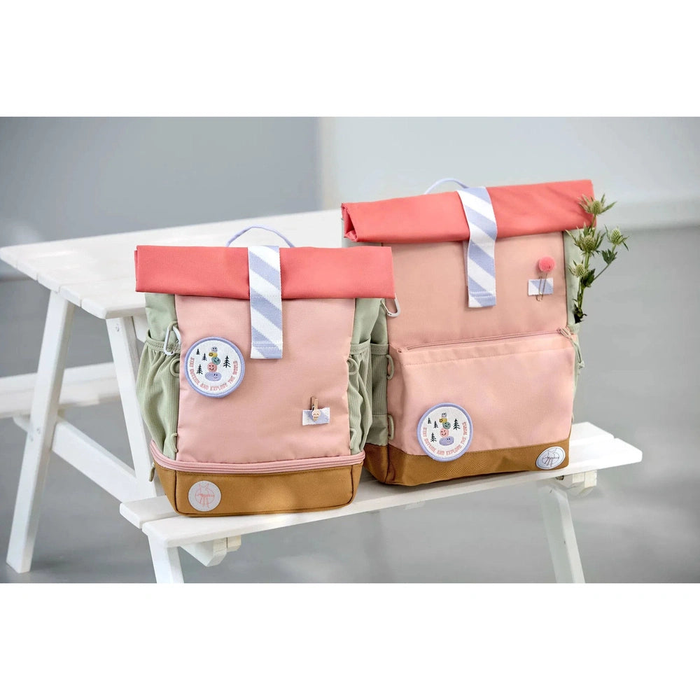 Lässig Rolltop Rugzak Sunny Explorer - Roos