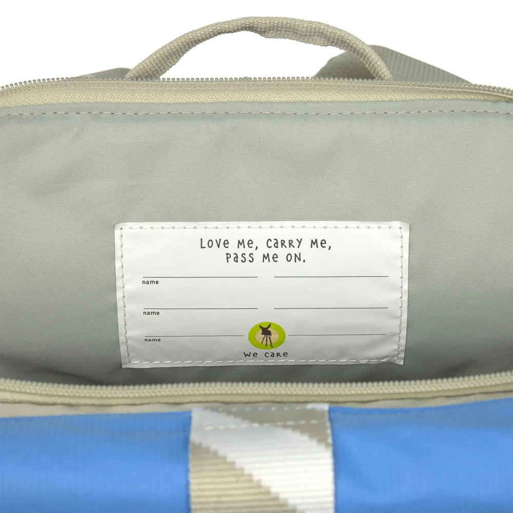 Lässig Rolltop Rugzak Sunny Explorer - Blauw