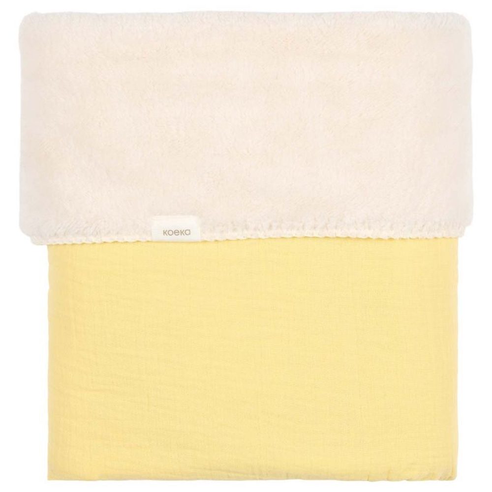 Koeka - Couverture de berceau Teddy Faro - miel