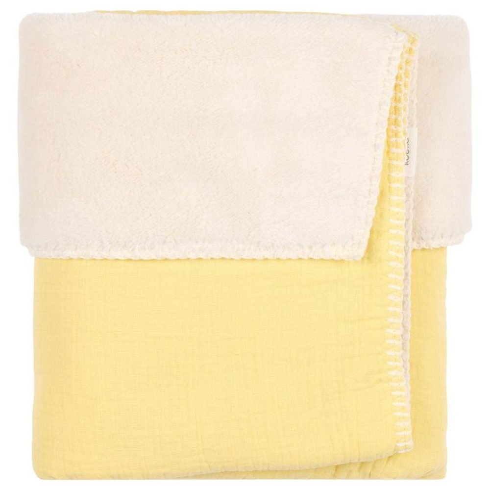 Koeka - Wiegdeken Teddy Faro - honey