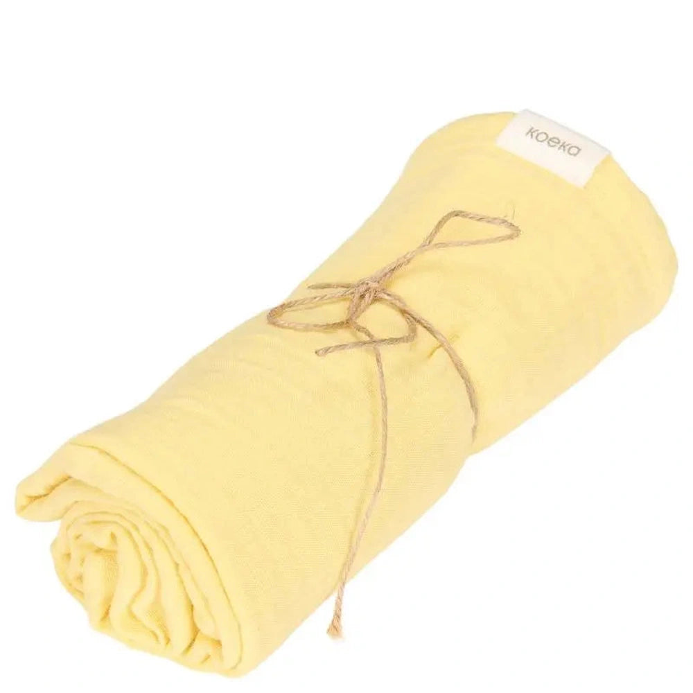 Koeka Hydrofiel Swaddle Faro 75x75 cm - honey