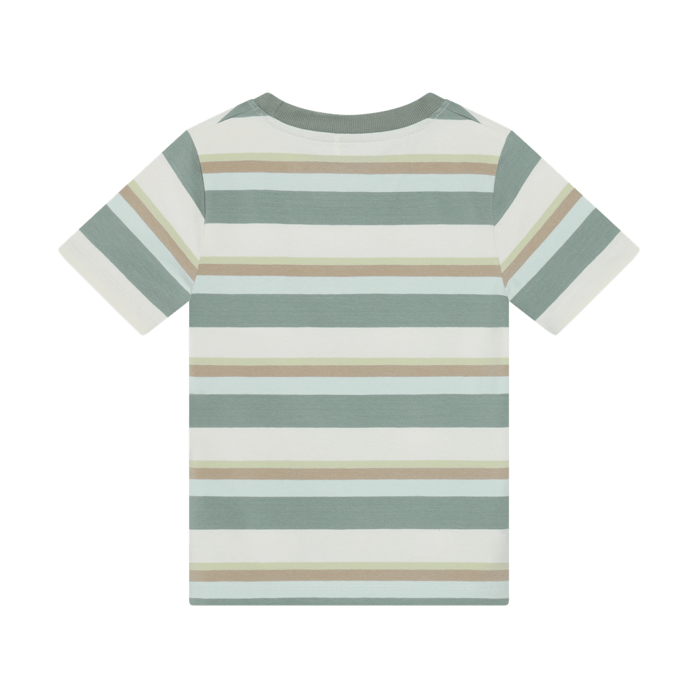 Minymo I T-shirt à manches courtes - rayé Lily Pad
