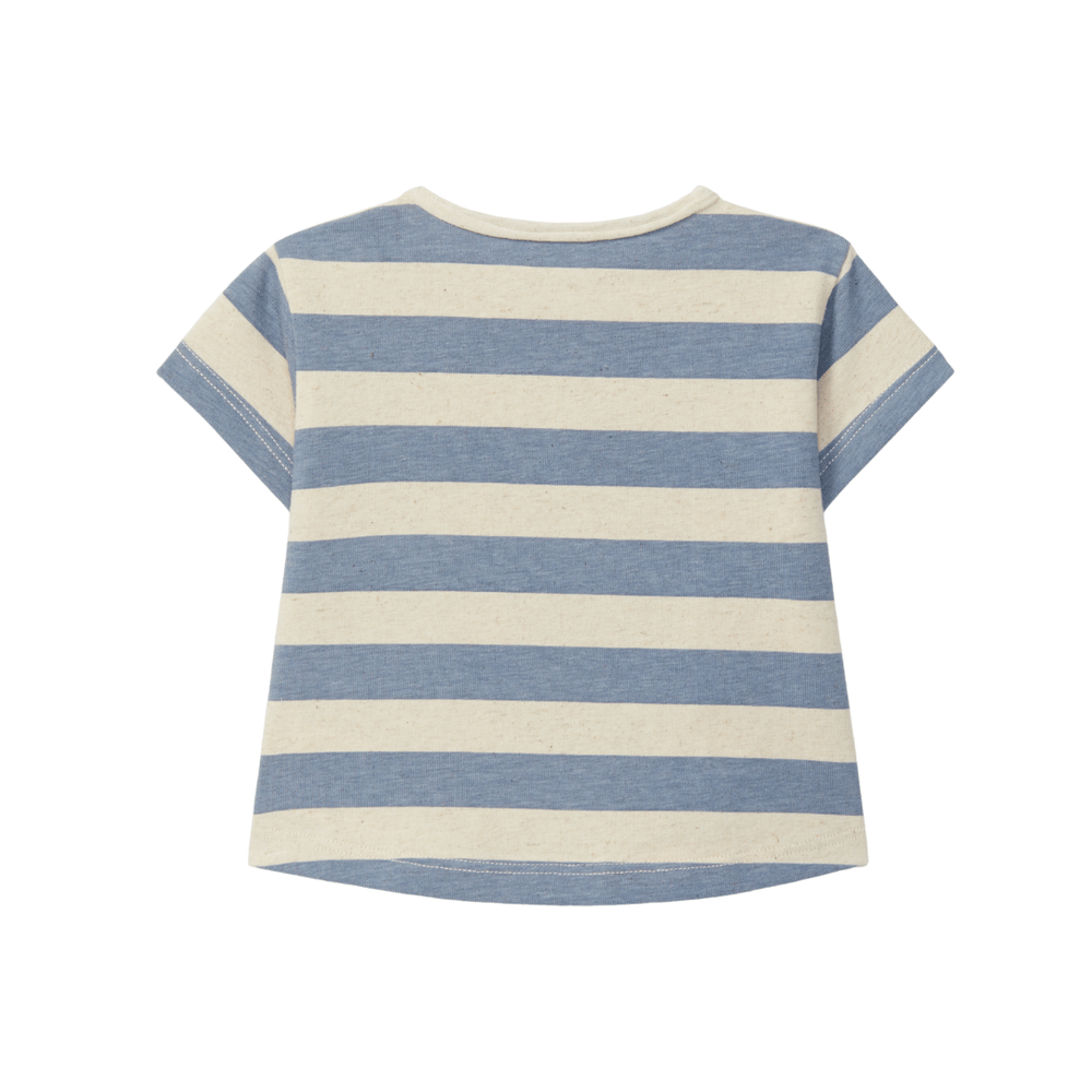 Snug Katoenen T-Shirt - Indigo