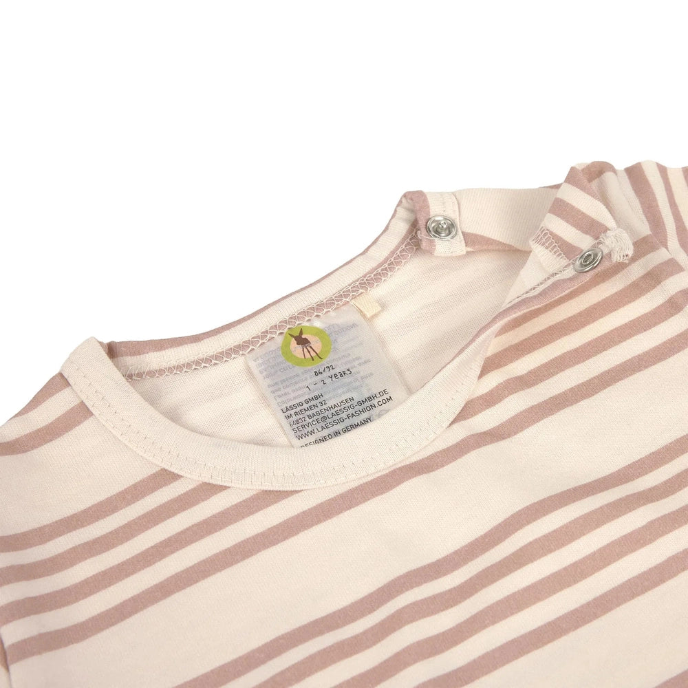 Lässig Babypakje - Gestreept Beige