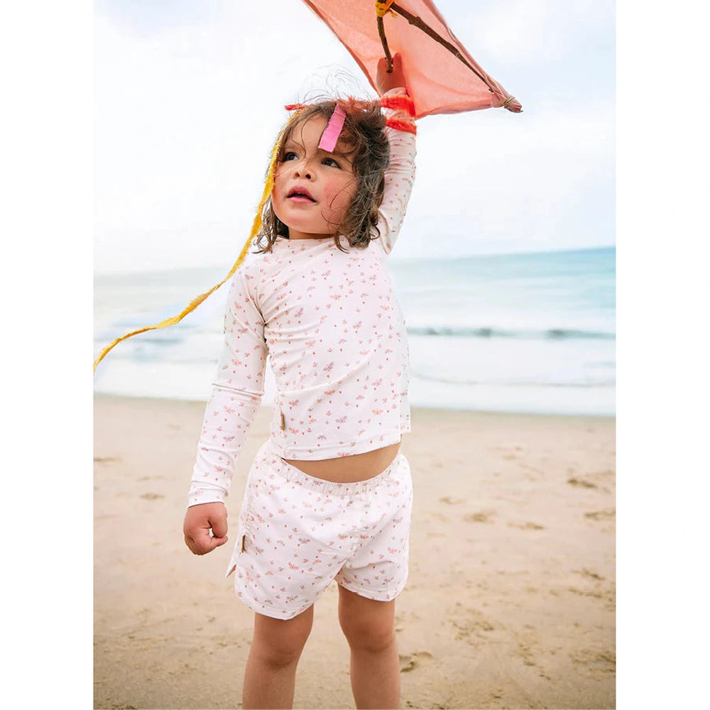 Fresk UV Swimshirt Longsleeve - Butterflies