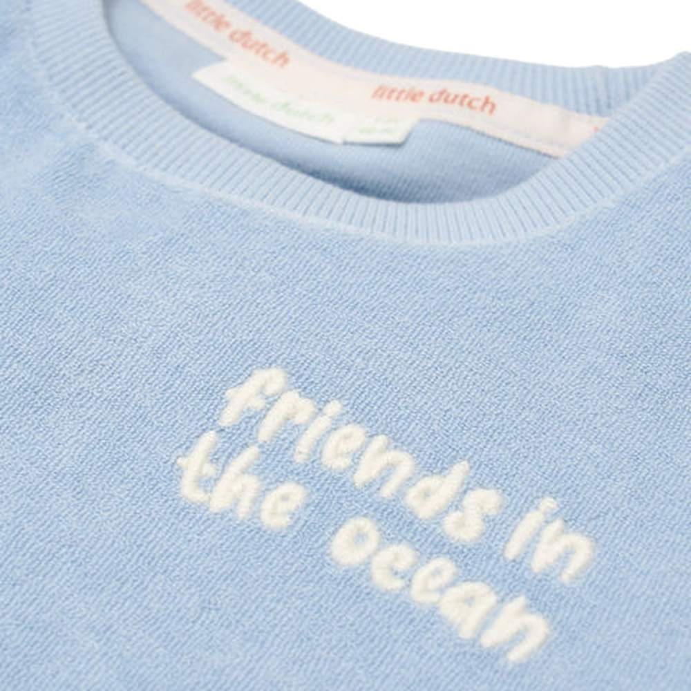Little Dutch Shirt en Short Set - Blauw