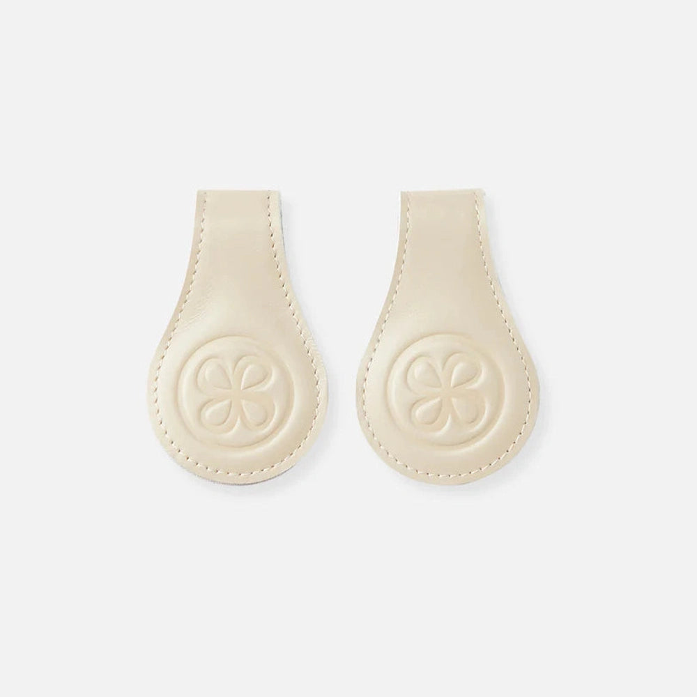 Cloby Leren Swaddle Clips - Beige
