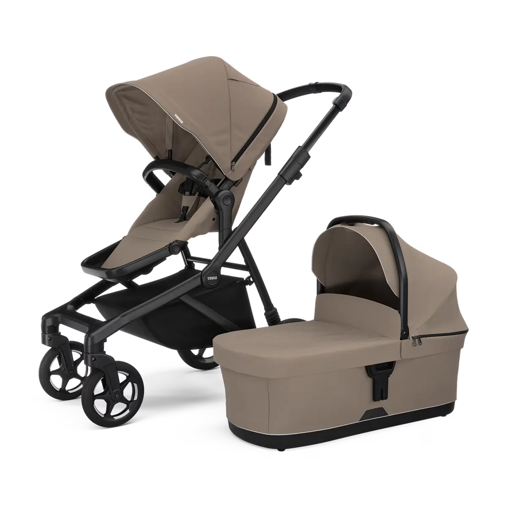 Thule Sleek 2 Bundle Met Bassinet - Taupe