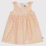 Petit Bateau Petite robe en coton sans manches avec imprimé pour bébé - Multicolore