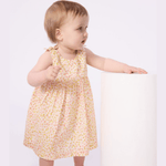 Robe sans manches en coton imprimée pour bébé - Multicolore