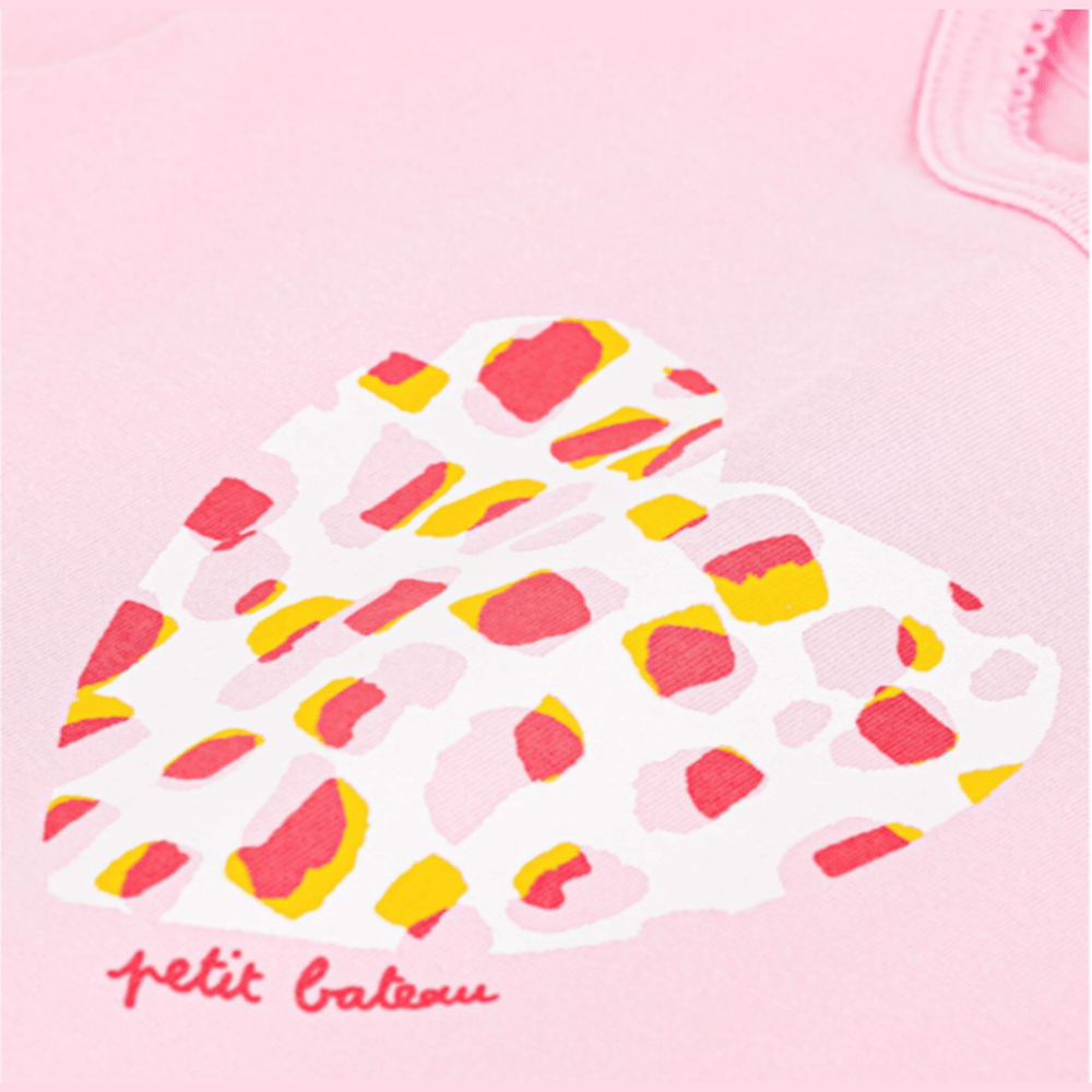 alt
Petit Bateau T-shirt en coton à manches courtes avec petit motif fleuri pour bébé - Rose