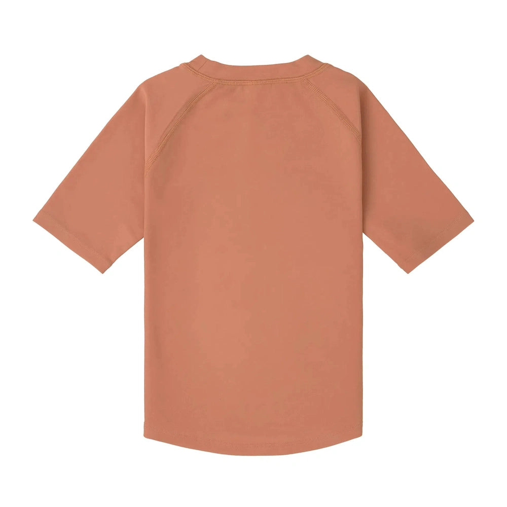 Lässig UV-shirt voor Kinderen met Korte Mouwen - bruin