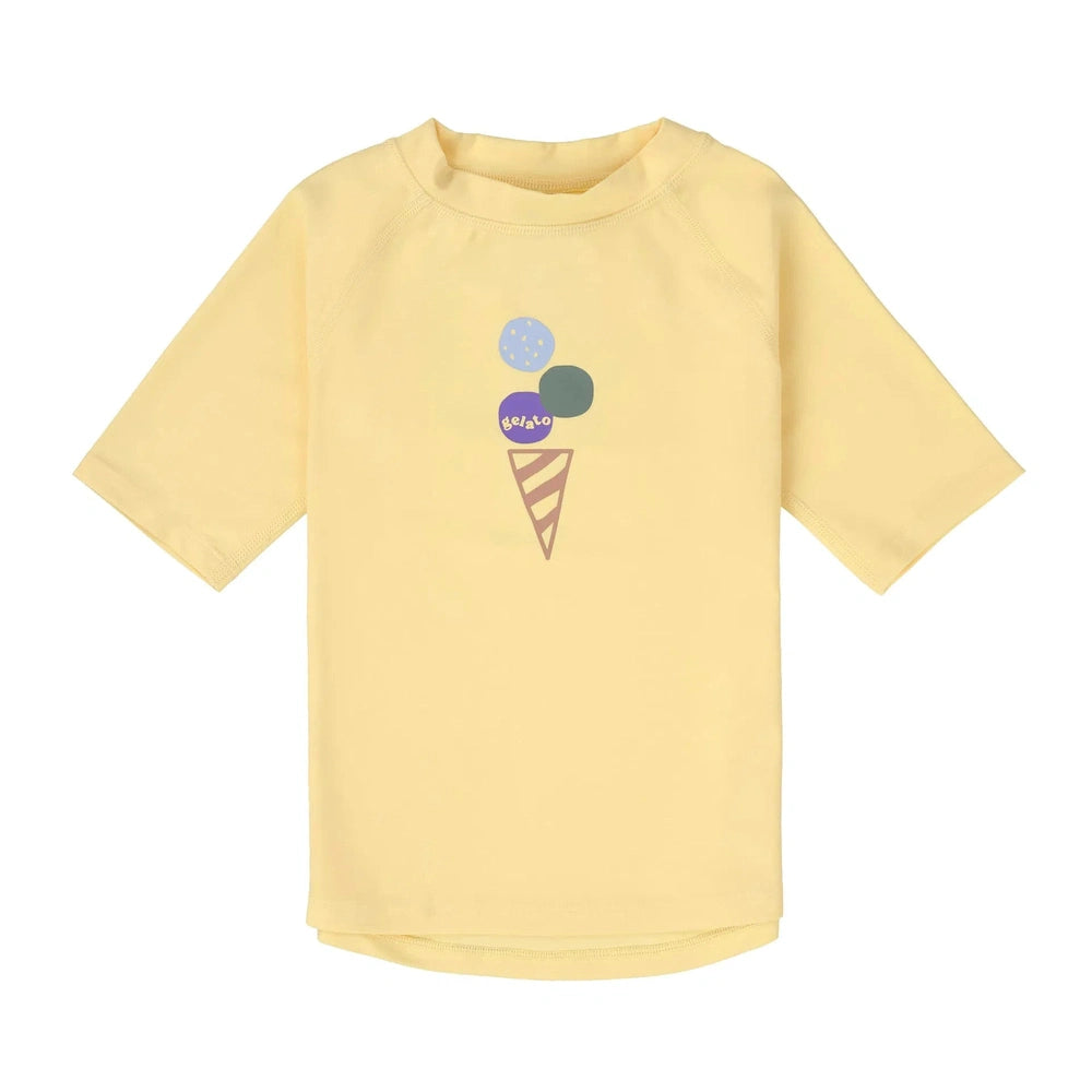 Lässig UV-shirt met Korte Mouwen voor Kinderen - Geel