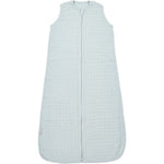 Meyco Baby Uni baby zomerslaapzak - pre-washed hydrofiel - grey blue - 0.5 TOG