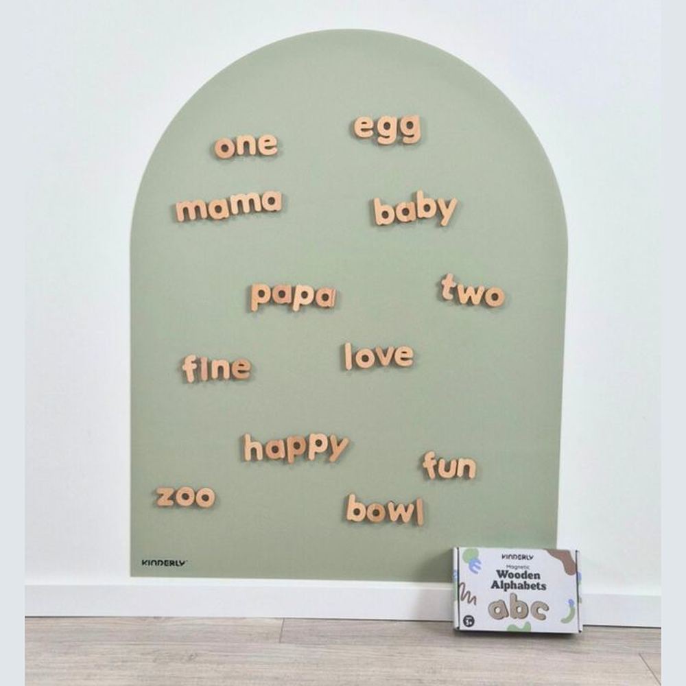Kinderly Alphabet en bois magnétique