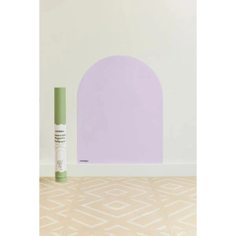 Kinderly papier peint magnétique amovible lilas