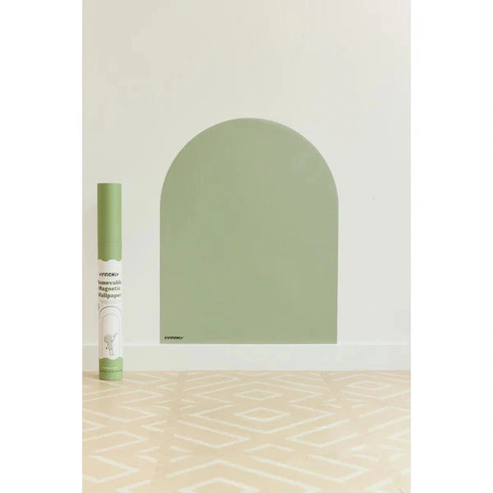 Kinderly Papier peint magnétique amovible Olive